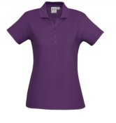 Biz Women's Crew S/S Polo  | KWK-P400LS-LHB E1719 